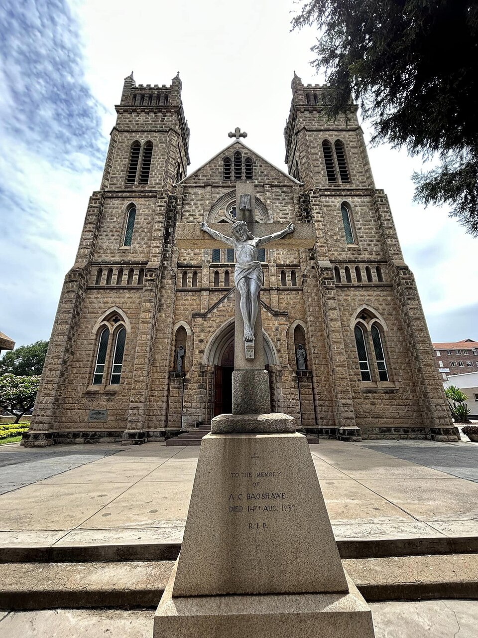 1952 Memorial Crucifix & Entrance Portal