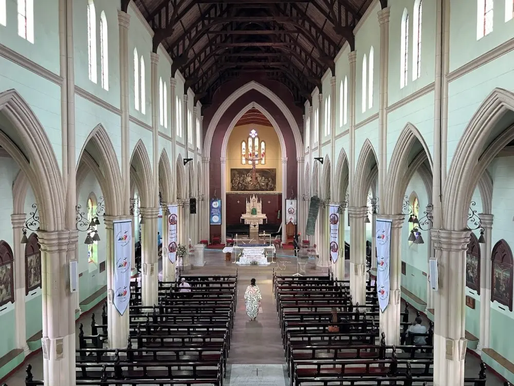 Elevated Choir Loft View of the Sanctuary